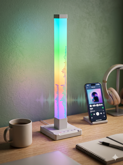RGB  مصباح ذكي مع مكبر صوت بلوتوث