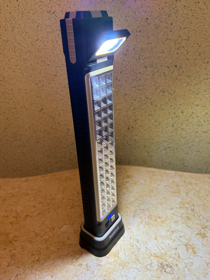 مصباح طوارئ شمسي متعدد الاستعمالات Lampe d'Urgence LED Rechargeable